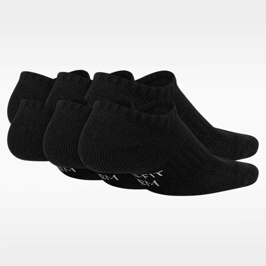 NIKE Everyday — Kids' Cushioned No-Show Socks (6 Pairs) - Image 2
