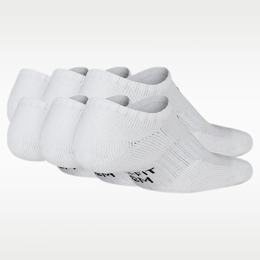 NIKE Everyday — Kids' Cushioned No-Show Socks (6 Pairs) - Image 2