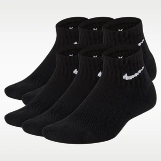 NIKE Everyday — Kids' Cushioned Ankle Socks (6 Pairs)