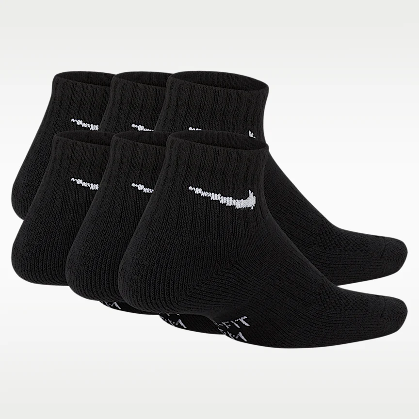 NIKE Everyday — Kids' Cushioned Ankle Socks (6 Pairs) - Image 2