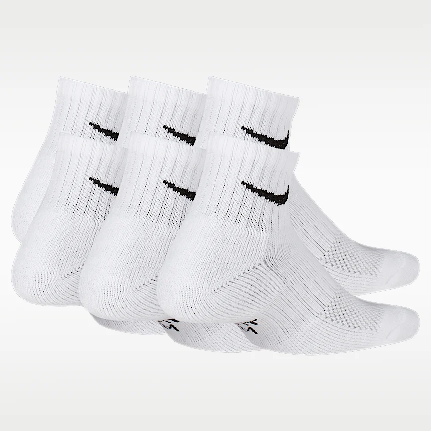 NIKE Everyday — Kids' Cushioned Ankle Socks (6 Pairs) - Image 2