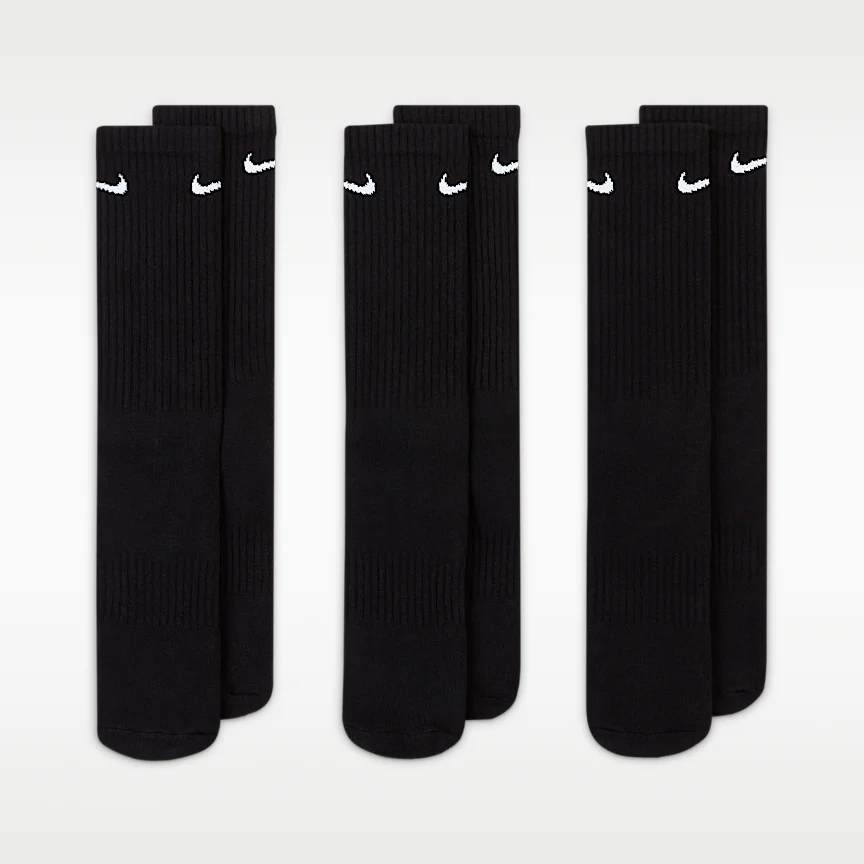 NIKE エブリデイ クッションド — トレーニング クルー ソックス (3足) - Image 2