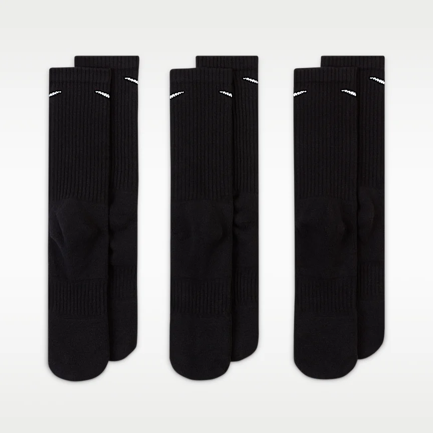 NIKE エブリデイ クッションド — トレーニング クルー ソックス (3足) - Image 3