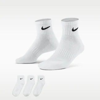 NIKE エブリデイ クッションド — トレーニング アンクル ソックス (3足)
