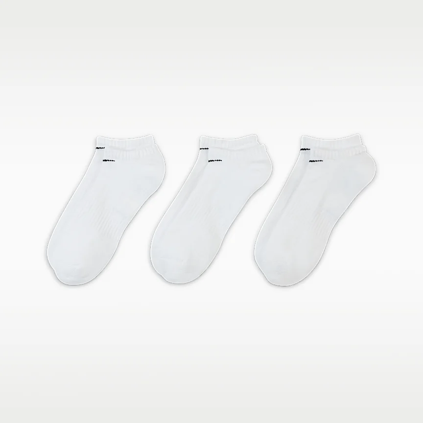 NIKE エブリデイ クッションド — トレーニング ノーショウ ソックス (3足) - Image 2