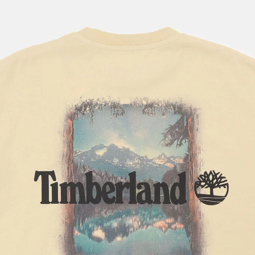 Timberland Аяллын зурагтай богино ханцуйтай unisex футболк - Image 4