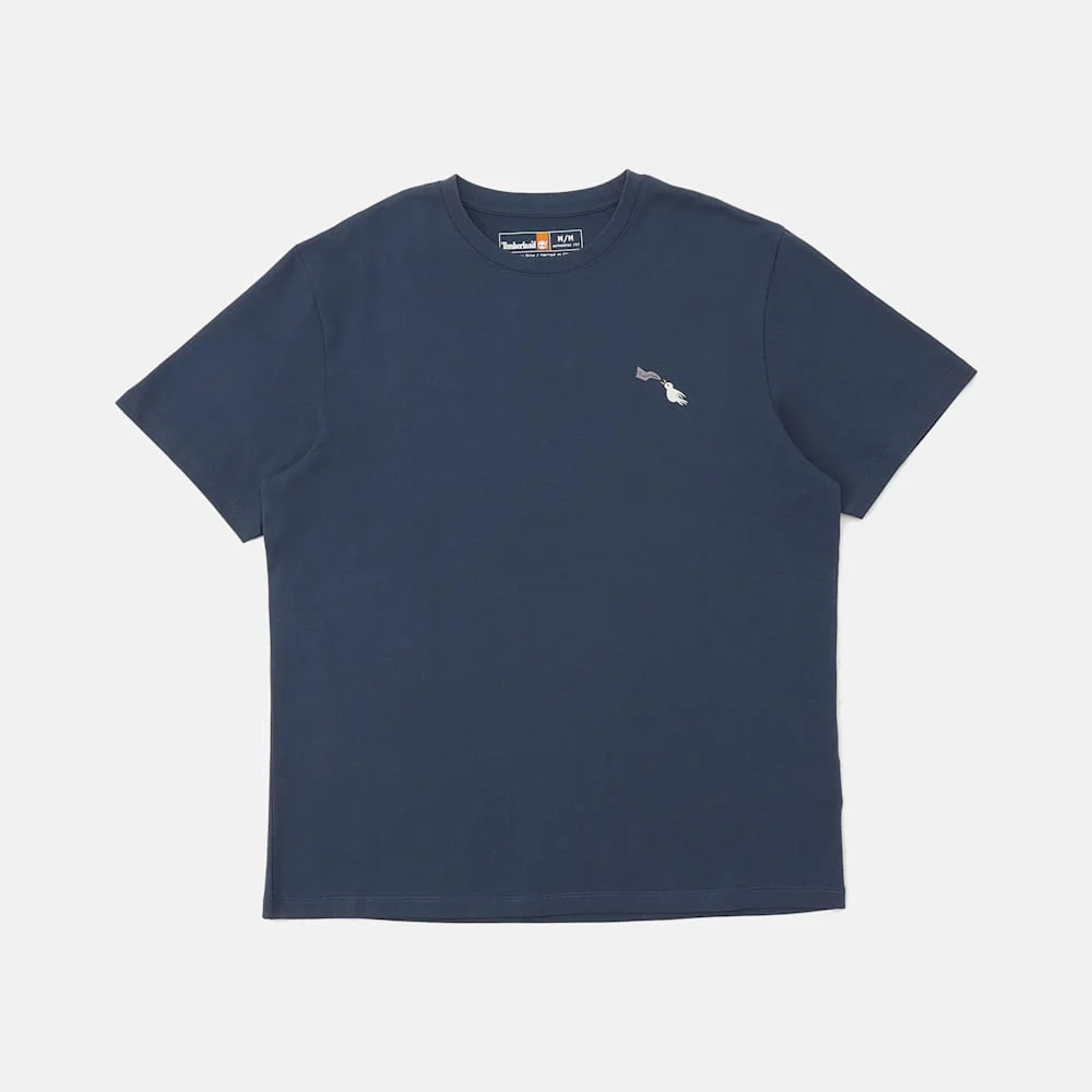 Timberland Баавгай ба загасны зурагтай unisex футболка