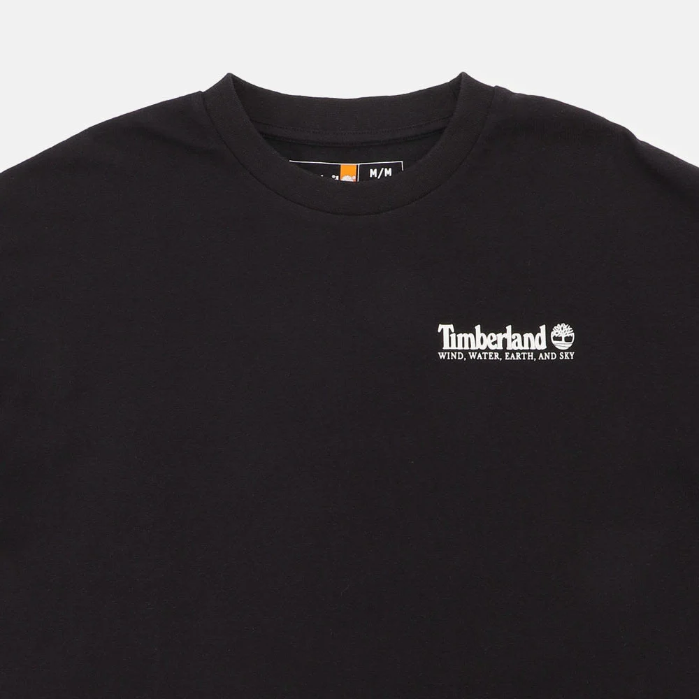 Timberland Богино ханцуйтай чөлөөт загварын зурагтай цамц - Image 3
