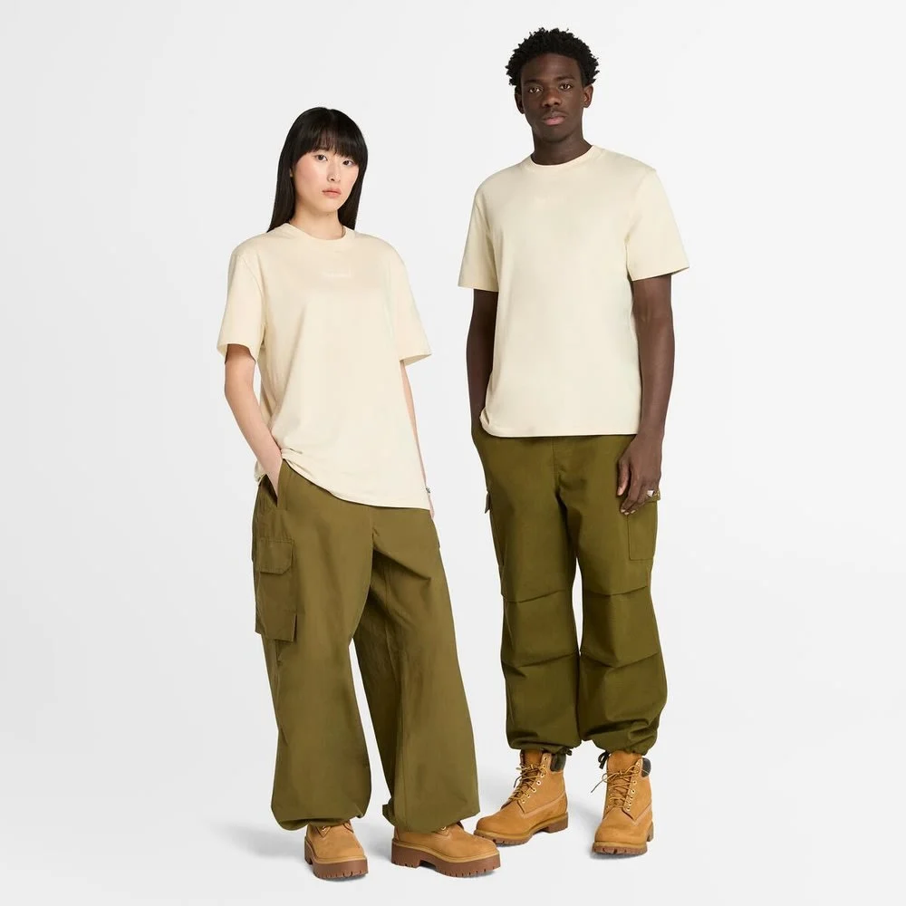 Timberland Богино ханцуйтай, хатгамал логотой T-shirt (юнисекс) - Image 2