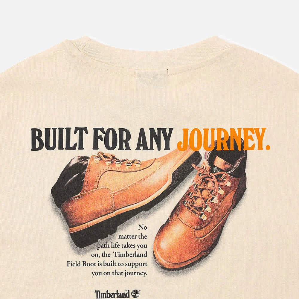 Timberland Богино ханцуйтай зурагтай футболк - Image 4