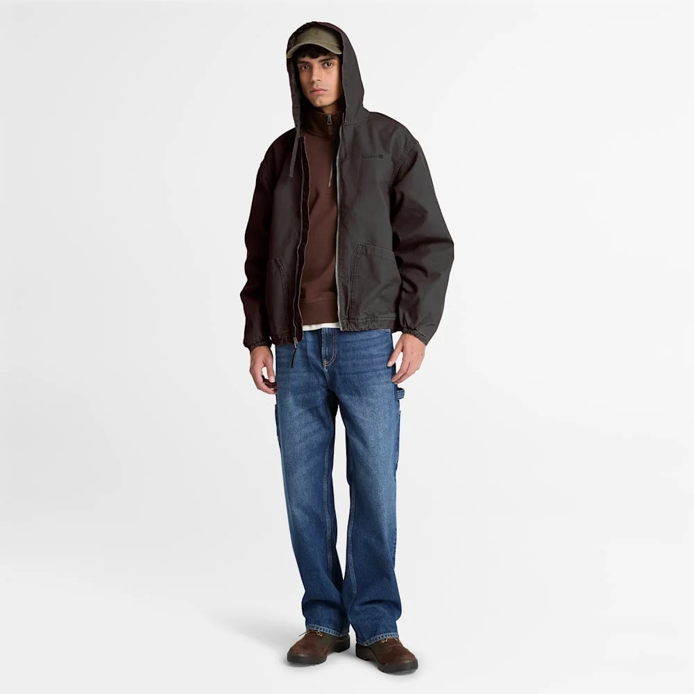 Timberland Кенеп малгайтай бөмбөгдөгч хүрэм (эрэгтэй, эмэгтэй) - Image 2