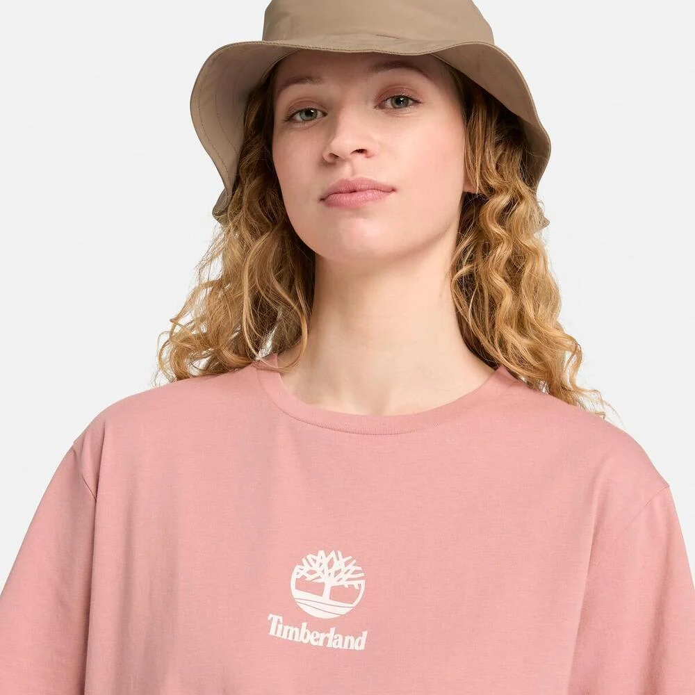 Timberland Логотой богино ханцуйтай зуны цамц - Image 4