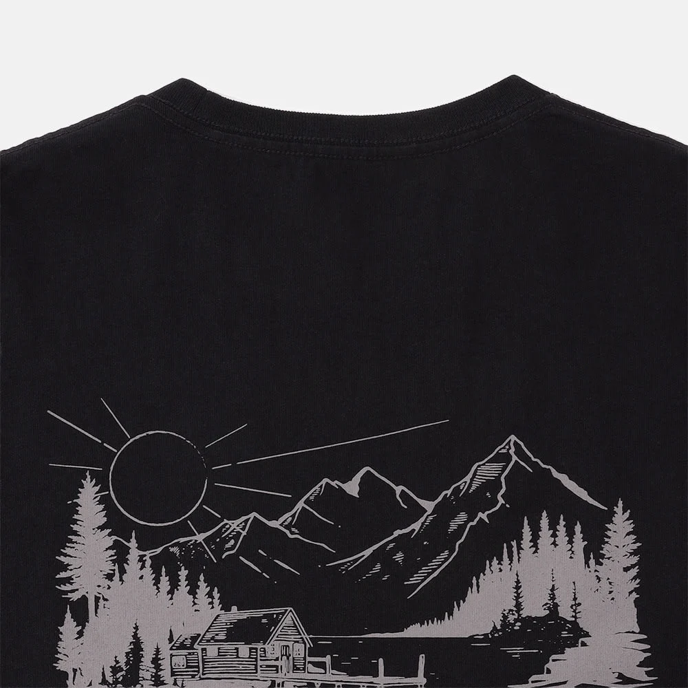 Timberland Лэйк Хаус зурагтай богино ханцуйтай T-shirt (Юнисекс) - Image 4