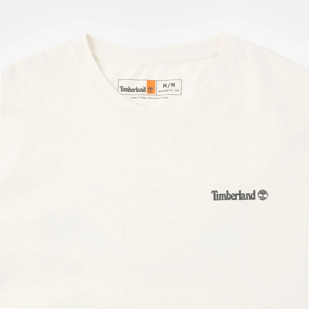 Timberland Лэйк хаус зурагтай богино ханцуйтай T-shirt (юнисекс) - Image 3
