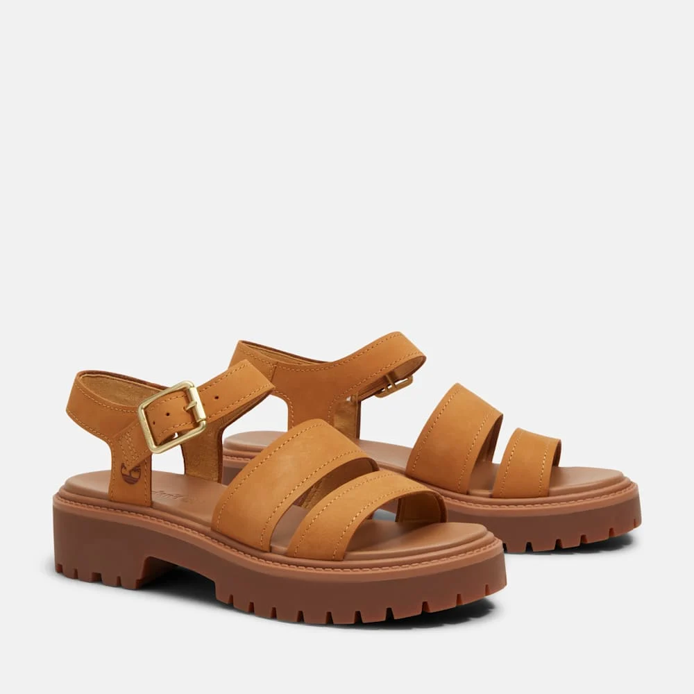 Timberland Платформ ултай, өсгийний оосортой эмэгтэй сандаал - Image 3