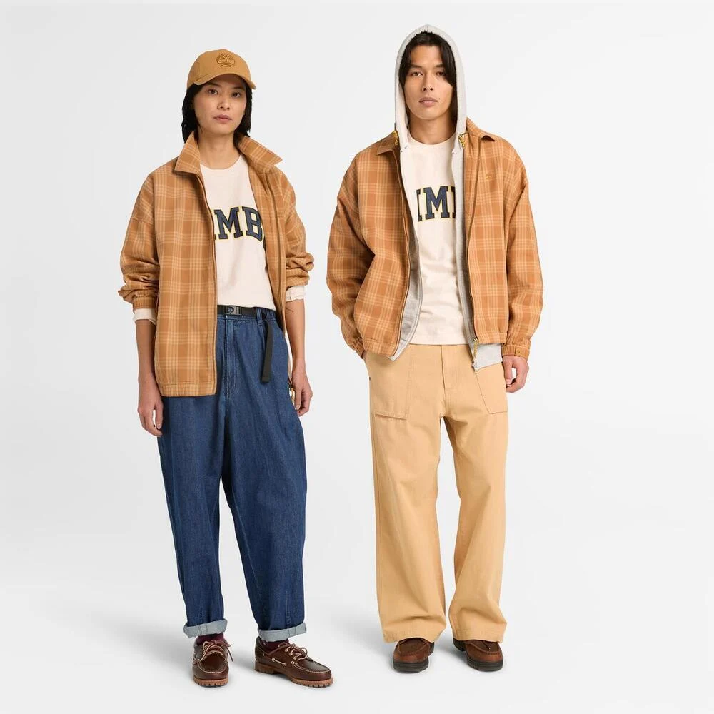 Timberland Стразам бобёр нэхмэл хээтэй хүрэм - Image 2