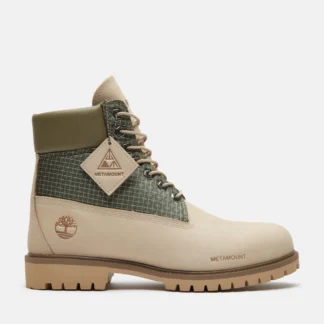 Timberland Тимберлэнд ба МетаМаунт брэндийн 6 инчийн усны хамгаалалттай эрэгтэй арьсан гутал