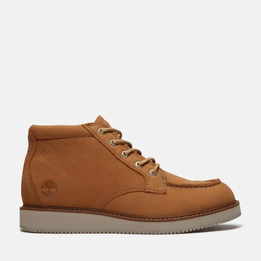 Timberland Улаан модны өнгөтэй арьсан эрэгтэй хагас түрийтэй гутал