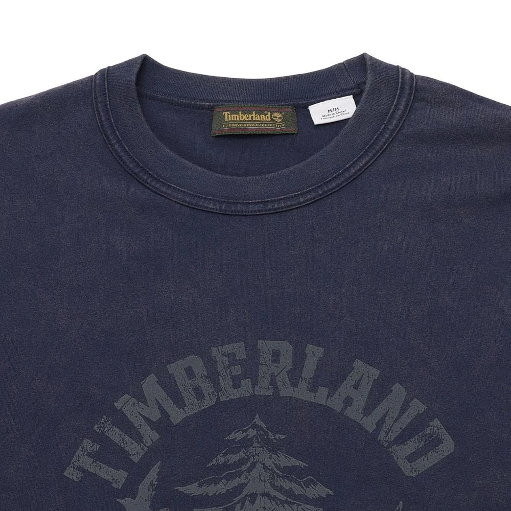 Timberland Урт ханцуйтай зурагтай футболк - Image 3