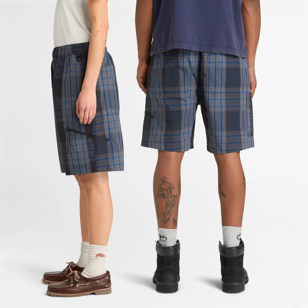 Timberland Усны хамгаалалттай, утсаар нь будсан даавуун шоорт - Image 3