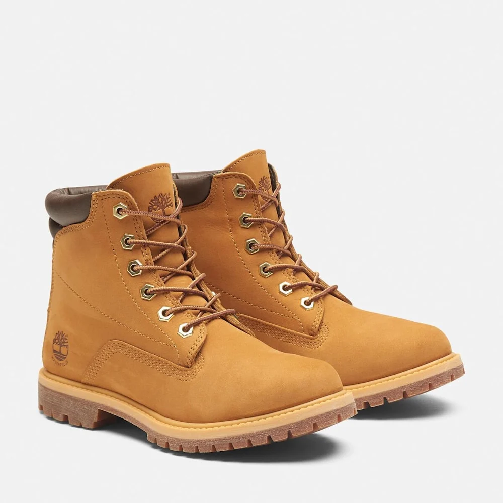 Timberland Усны хамгаалалттай, үдээстэй, 6 инчийн эмэгтэй арьсан гутал - Image 3