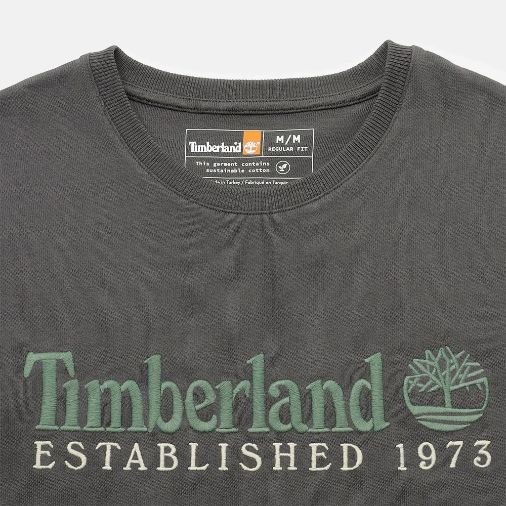 Timberland Хатгамалтай богино ханцуйтай эрэгтэй цамц - Image 3