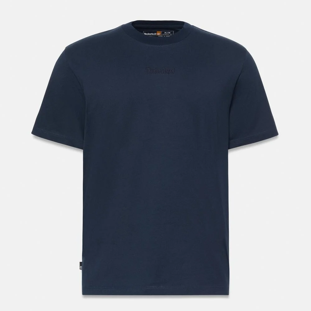 Timberland Хатгамал логотой богино ханцуйтай T-shirt - Image 5