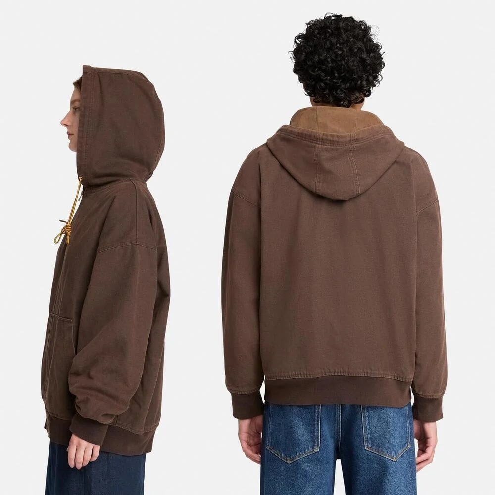 Timberland Хөвөн даавуун цахилгаантай малгайтай цамц - Image 3