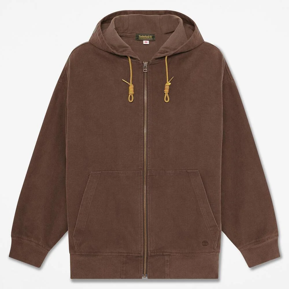 Timberland Хөвөн даавуун цахилгаантай малгайтай цамц - Image 5