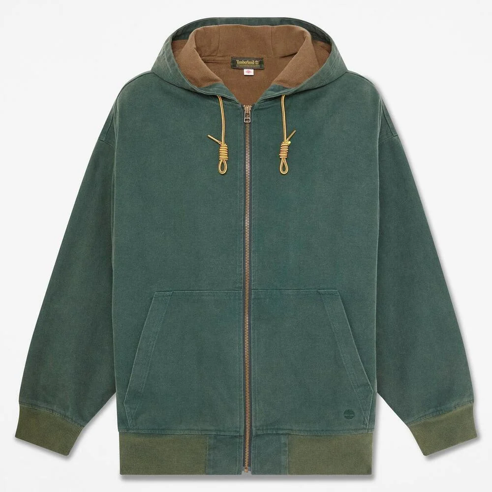 Timberland Хөвөн даавуун цахилгаантай малгайтай цамц - Image 5