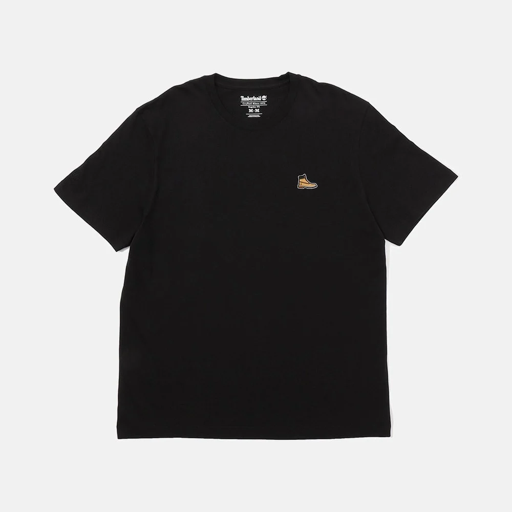 Timberland Шар гуталны зурагтай богино ханцуйтай T-shirt