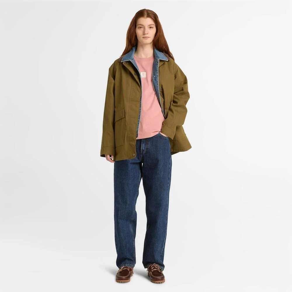 Timberland Эмэгтэй богино ханцуйтай логотой футболк - Image 3