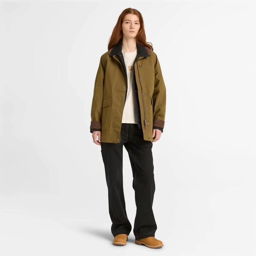 Timberland Эмэгтэй богино ханцуйтай логотой футболк - Image 4