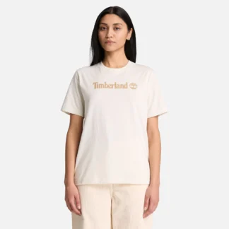 Timberland Эмэгтэй богино ханцуйтай логотой футболк