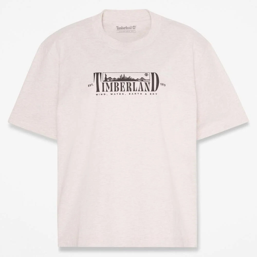 Timberland Эмэгтэй богино ханцуйтай зурагтай футболк