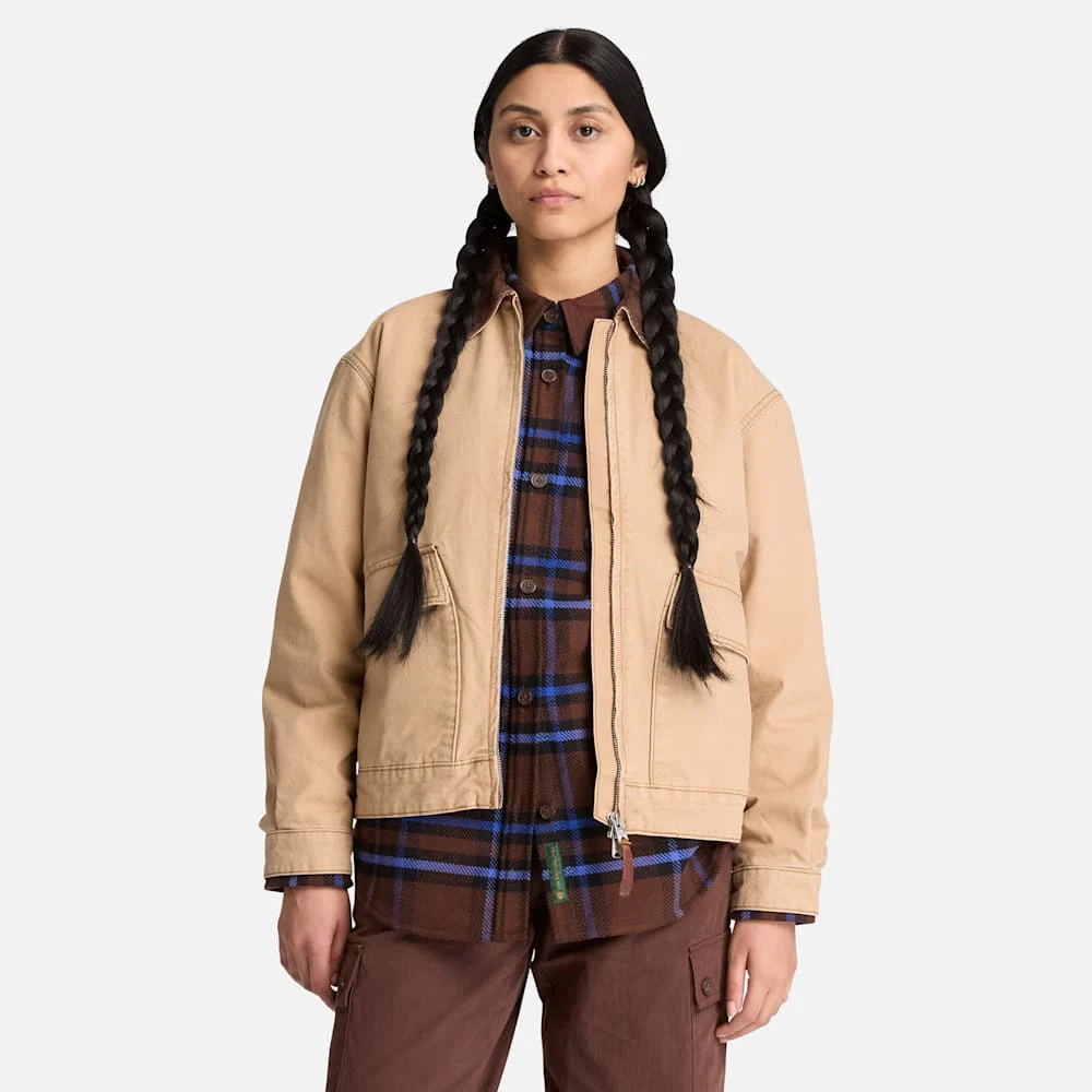 Timberland Эмэгтэй угаасан канвас хүрэм - Image 4