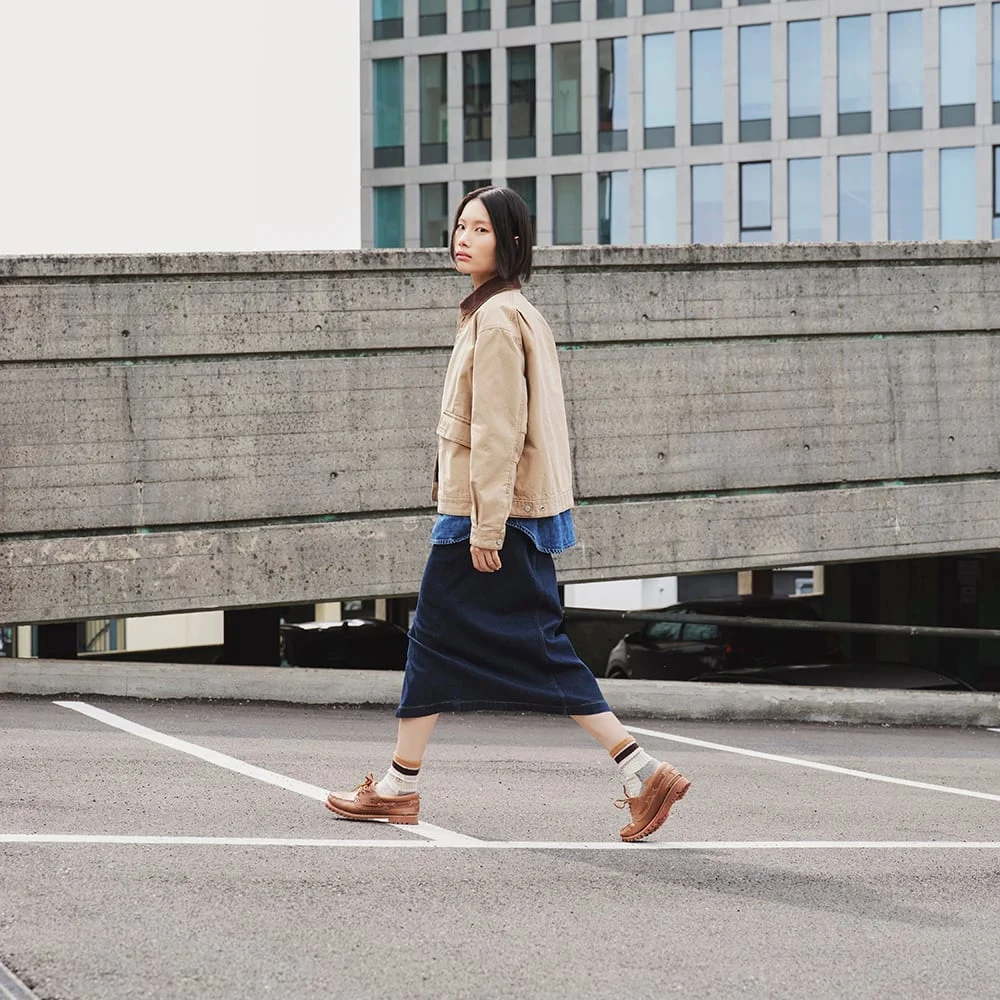 Timberland Эмэгтэй угаасан канвас хүрэм
