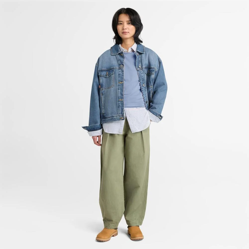 Timberland Эмэгтэй хатгамалтай, логотой богино ханцуйтай футболк - Image 3