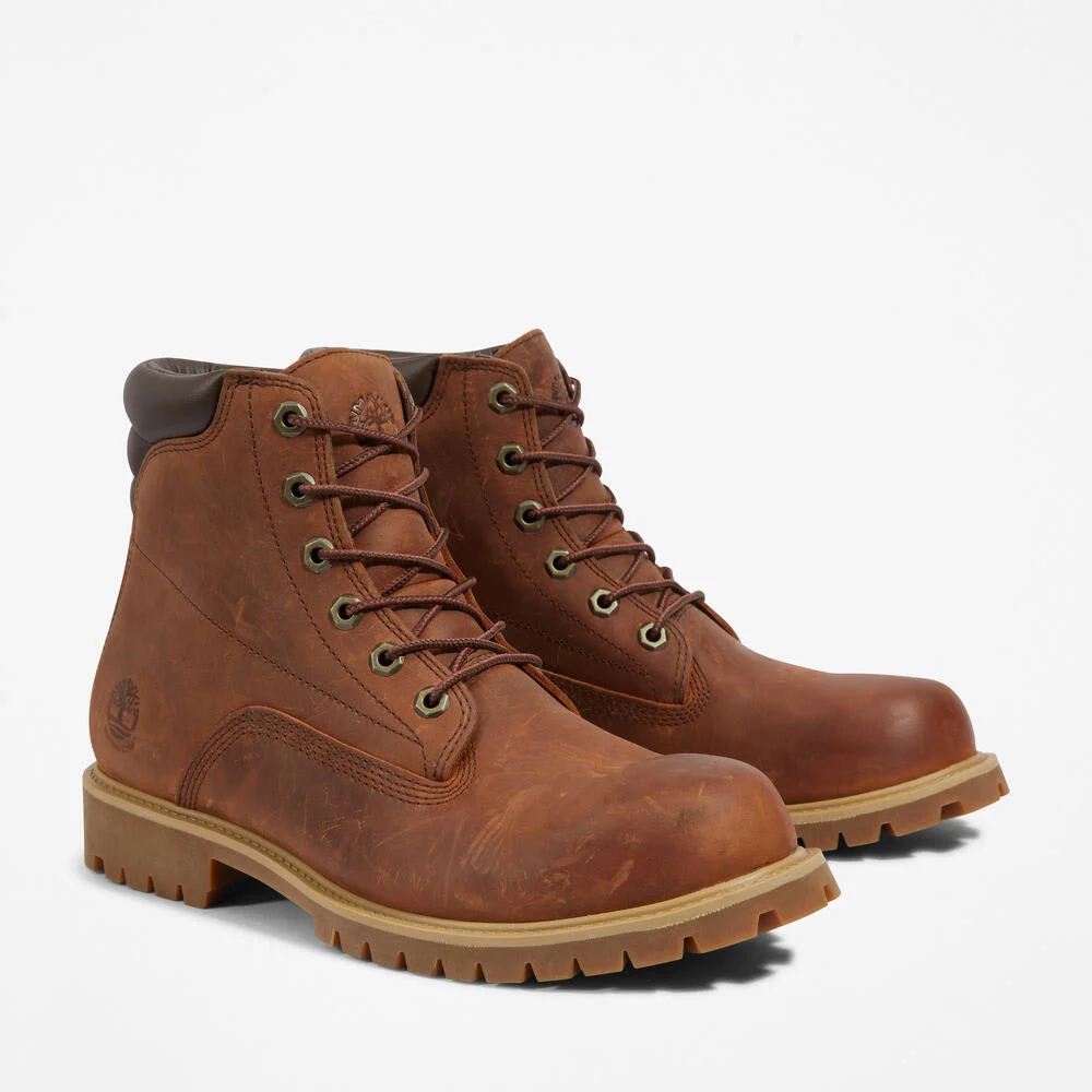 Timberland Эрэгтэй арьсан усны хамгаалалттай богино түрийтэй гутал - Image 2
