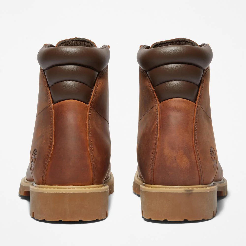 Timberland Эрэгтэй арьсан усны хамгаалалттай богино түрийтэй гутал - Image 3