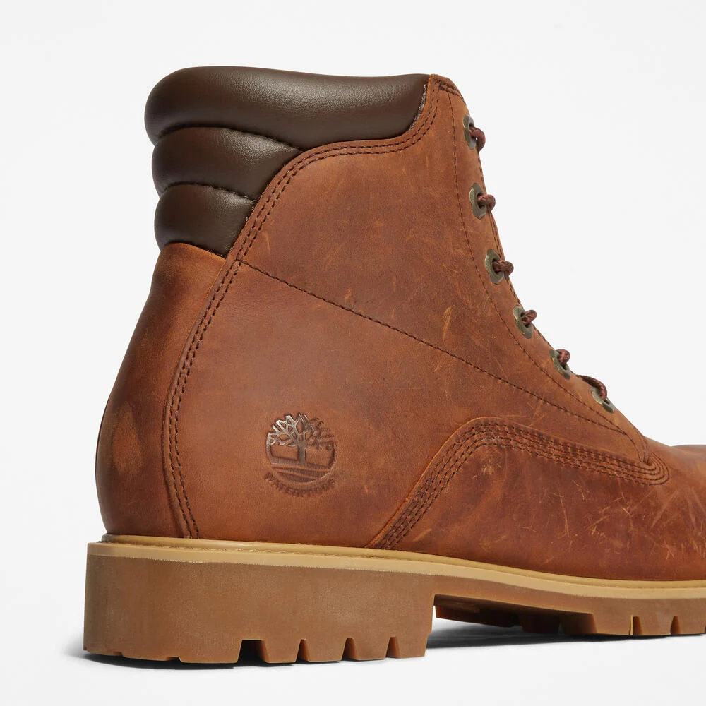 Timberland Эрэгтэй арьсан усны хамгаалалттай богино түрийтэй гутал - Image 5