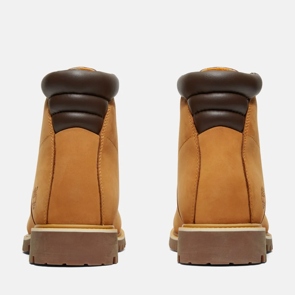 Timberland Эрэгтэй арьсан усны хамгаалалттай үдээстэй гутал - Image 4