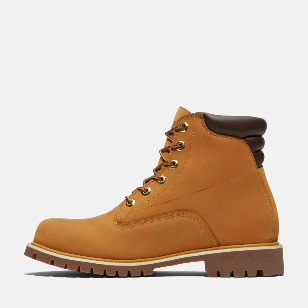 Timberland Эрэгтэй арьсан усны хамгаалалттай үдээстэй гутал - Image 5