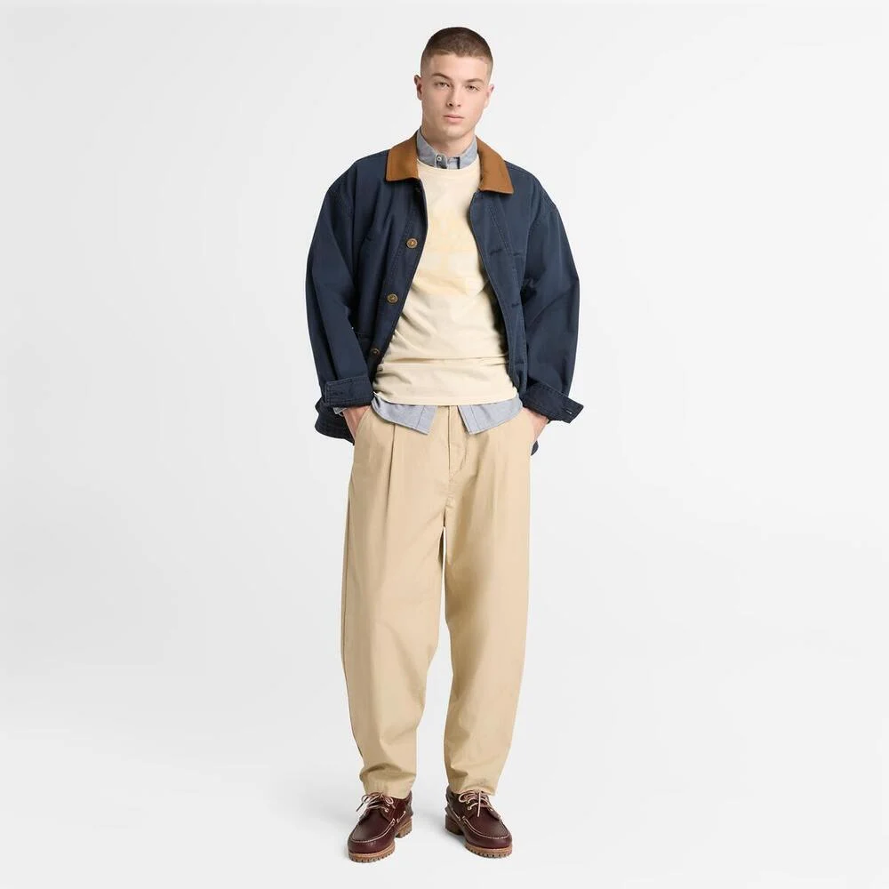 Timberland Эрэгтэй богино ханцуйтай логотой футболк - Image 3