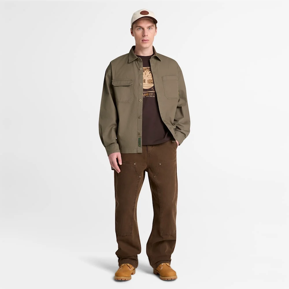 Timberland Эрэгтэй богино ханцуйтай зурагтай футболк - Image 2