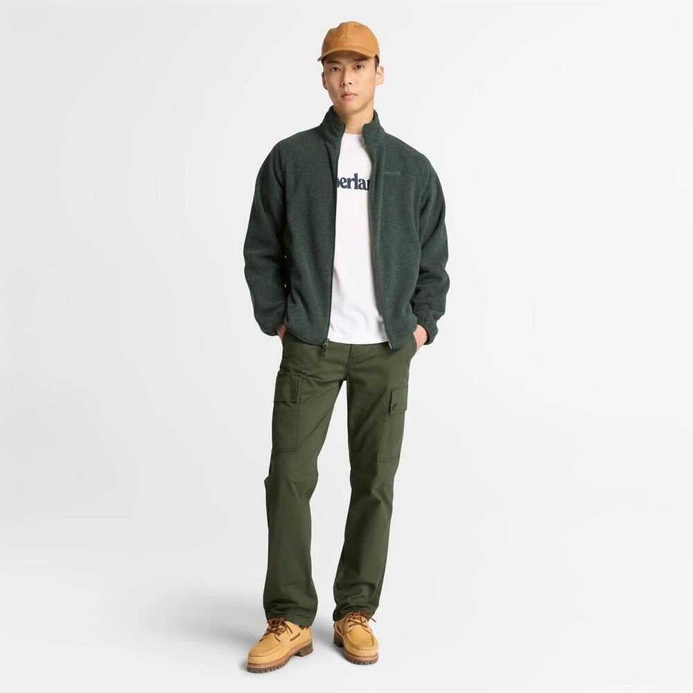 Timberland Эрэгтэй богино ханцуйтай логотой цамц - Image 3