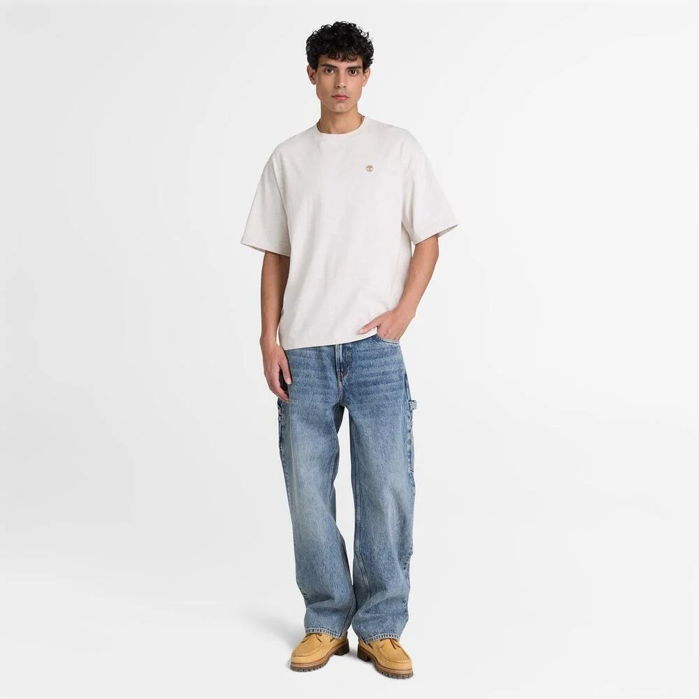 Timberland Эрэгтэй богино ханцуйтай чөлөөт загварын цамц - Image 3