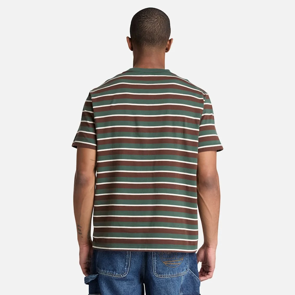 Timberland Эрэгтэй богино ханцуйтай судалтай футболк - Image 4