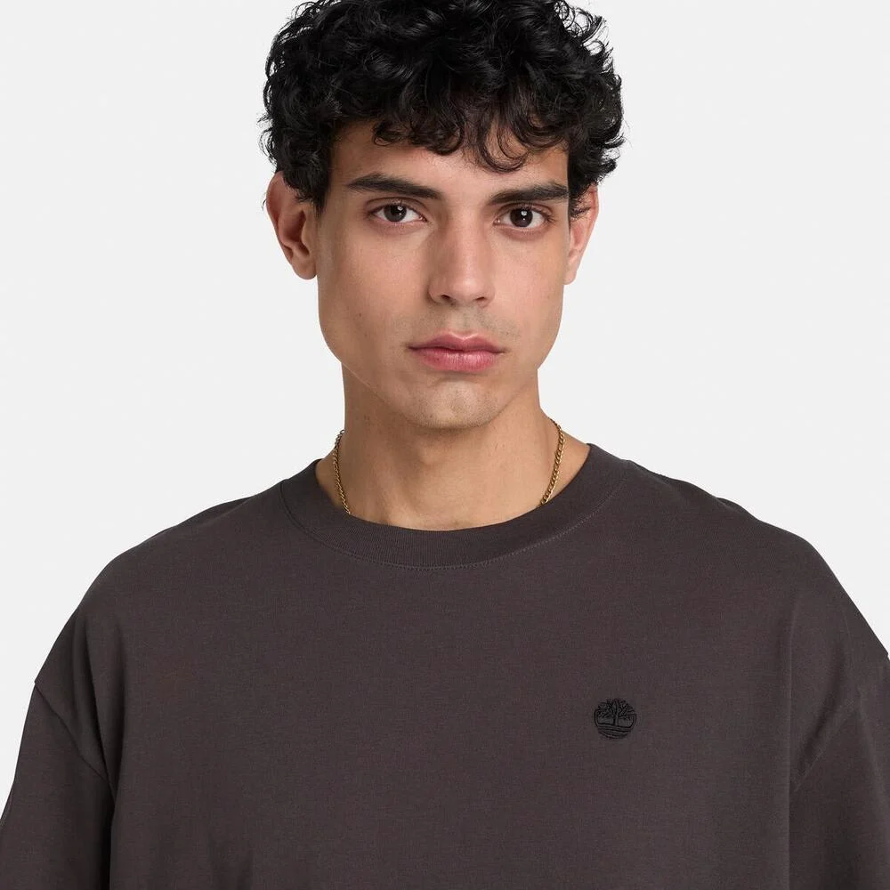 Timberland Эрэгтэй богино ханцуйтай чөлөөт загварын T-shirt - Image 4