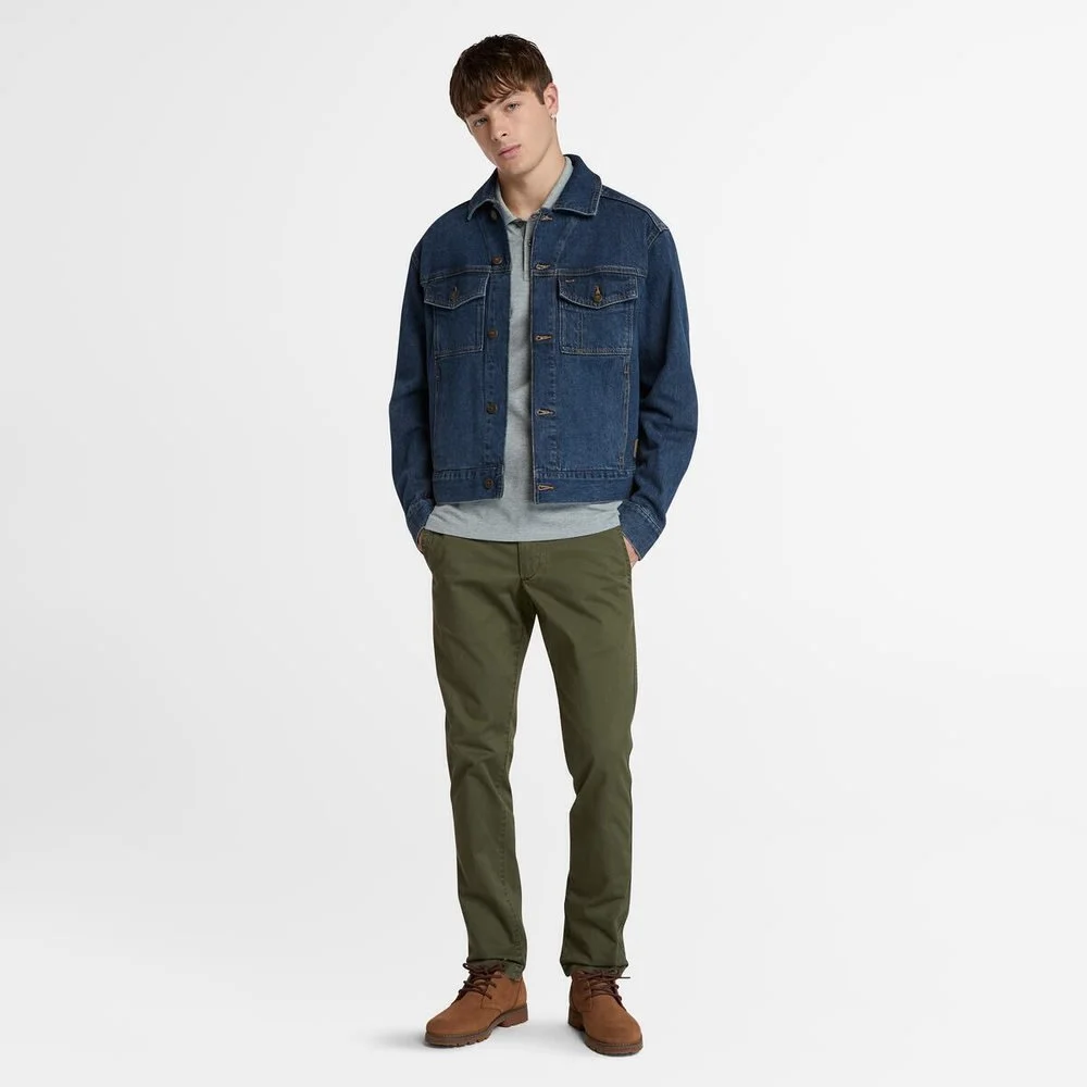 Timberland Эрэгтэй богино ханцуйтай, логотой поло цамц - Image 2